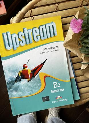Учебник и тетрадь с английского upstream b2 intermediate