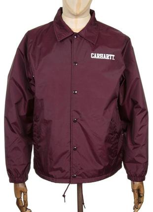 Куртка carhartt college coach, l2 фото