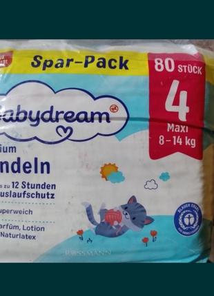 Babydream 4-80шт.