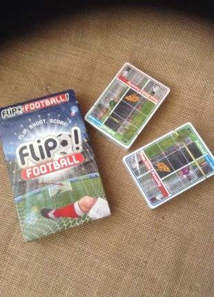Карточная игра flip football flip shoot score. не открыта.