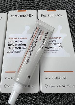 Сироватка для обличчя perricone md vitamin c ester intensive brightening regimen 15%