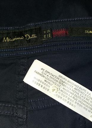 Massimo dutti синие брюки джинсы на рост 1809 фото