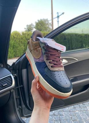 Travis scott x air force 1 low cactus jack