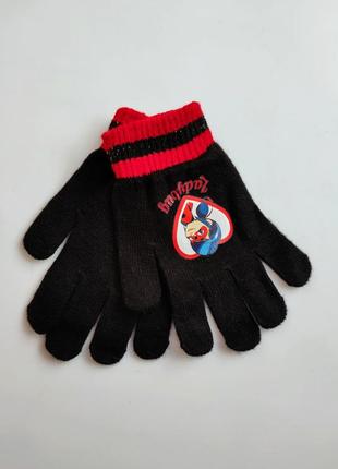 Комплект набор деми демисезон шапка и рукавицы перчатки леди баг disney miraculous 52, 3, 4, 5 лет3 фото