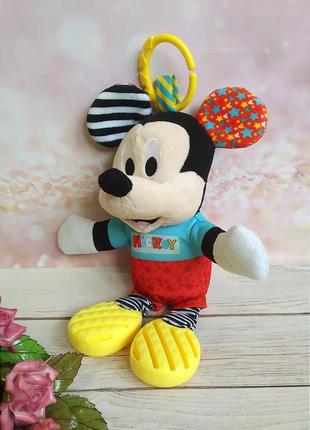 Мягкая игрушка-подвеска на коляску clementoni disney baby mickey2 фото