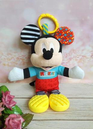 Мягкая игрушка-подвеска на коляску clementoni disney baby mickey1 фото