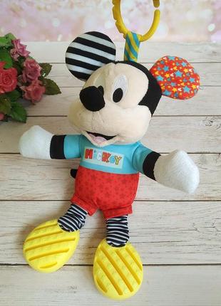 Мягкая игрушка-подвеска на коляску clementoni disney baby mickey6 фото