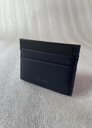 Кредитница calvin klein (ck monogram card case cardholder)с америки7 фото