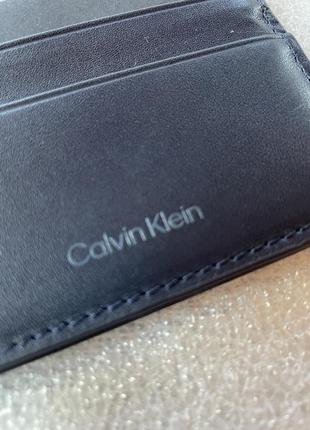 Кредитниця calvin klein (ck monogram card case cardholder) з америкари9 фото