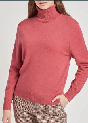 Uniqlo premium lambswool свитер, гольф женский1 фото