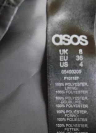 Юбка деми, новая asos, размер 8 (36) - идет на 42-44.6 фото