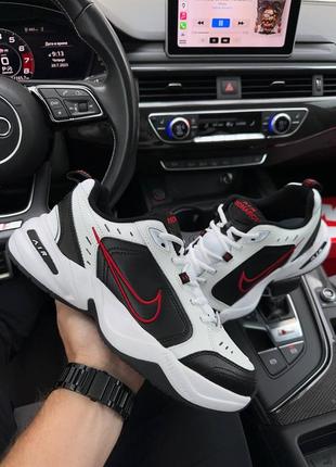 Чоловічі кросівки nike air max monarch  iv white black red