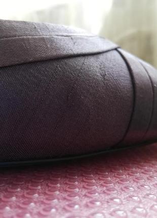 Туфлі босоніжки слингбеки  kitten heel 41 розмір каблук маленький кіттен хілл сірі гострий ніс3 фото