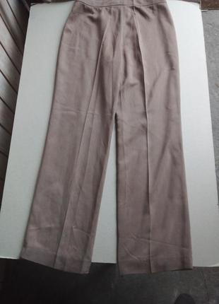 Брендові штани натуральний щільний шовк3 фото