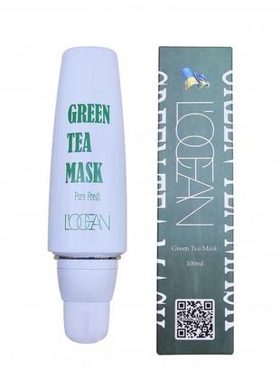 🤍locean маска зелений чай green tea mask ❕розлив❕