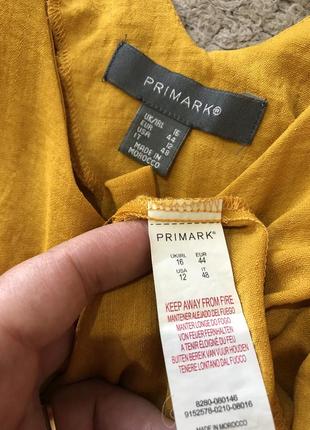 Сукня сатинова міді primark р.14/1610 фото