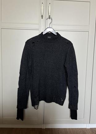 Вовняний светр diesel y2k (оригінал, м розмір)