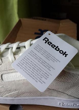 Reebok оригинал 46 ст.30 новые кожаные кроссовки