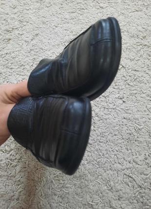 Кожаные туфли, слипоны hogl6 фото