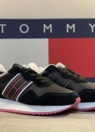 Tommy jeans снікерcи tommy jeans tjw eva runner mat mix ess en0en02510 black bds tommy jeans снікер3 фото