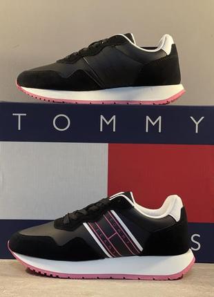 Tommy jeans снікерcи tommy jeans tjw eva runner mat mix ess en0en02510 black bds tommy jeans снікер7 фото