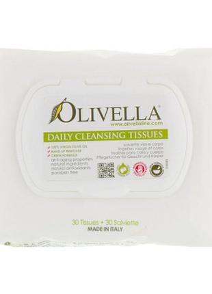 Влажные салфетки olivella для лица и тела 30 шт. (764412300157)