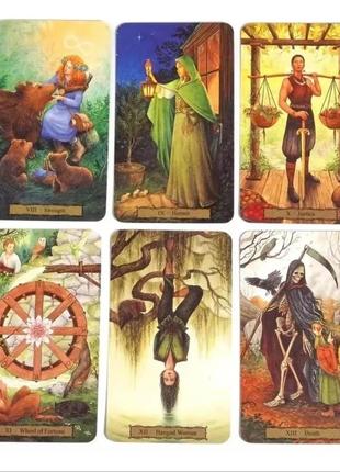 Новинка! карти таро саду відьми tarot of the witch’s garden 10,5x6 см2 фото