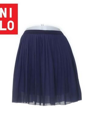Эффектная нежная юбка плиссе успешного японского бренда uniqlo