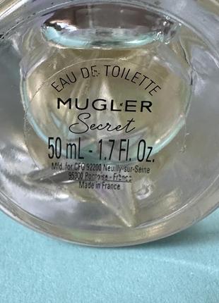 Secret mugler туалетная вода оригинал!6 фото