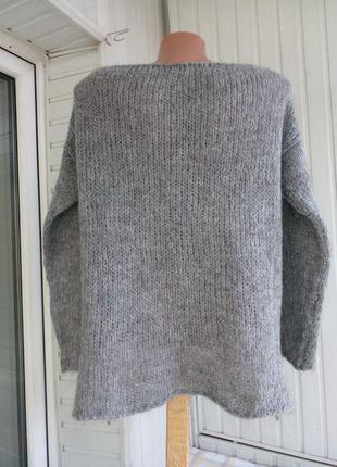 М'який гарний вовняний светр джемпер3 фото