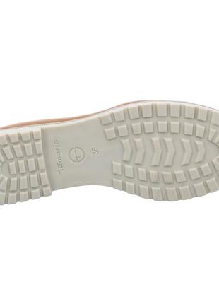 Шкіряні жіночі туфлі лофери tamaris 37-38 розмір5 фото