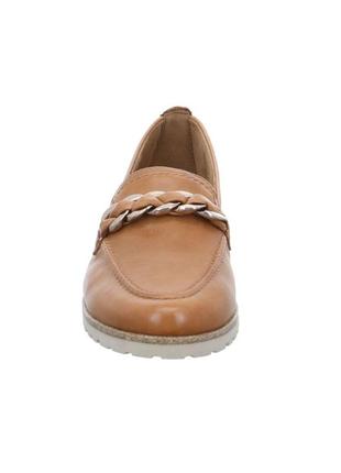 Шкіряні жіночі туфлі лофери tamaris 37-38 розмір2 фото