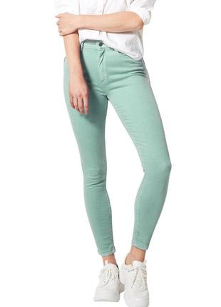 Шикарные светло-зеленые джинсы marks and spencer технология tencel