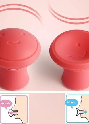 Тренажер для мышц лица дыхательный мяч эспандер для скул