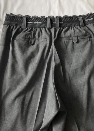 Широкие брюки на резинке по типу мужских6 фото