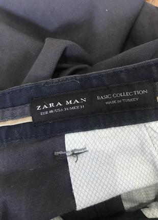 Брюки мужские серые zara6 фото