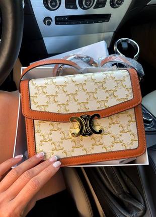 Сумка кросс боді celine premium 1:12 фото