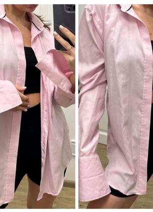 Рубашка оверсайз, хлопок