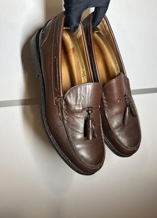 Лоферы massimo dutti size 43 28 см натуральная кожа1 фото