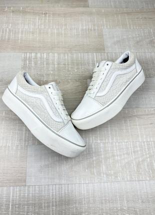 Оригінальні кеди кросівки vans old skool platform sk8 sb y2k ванс олд скул 37-37,5 розмір