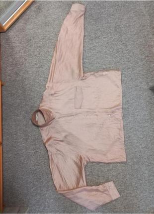 Repeller корея  шёлковая объёмная блуза с большим карманом. винтаж6 фото