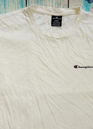 Белая футболка champion размер l2 фото