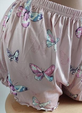 2-155 жіноча піжама комплект маєчка шорти женская пижама3 фото