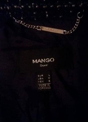 Піджак, жакет кофта в стилі шанель від mango раз.m-l (пог 48)7 фото