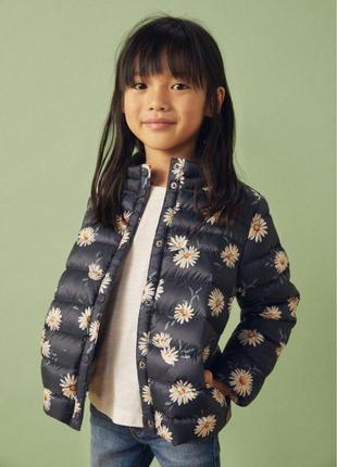 Куртка демісезонна mango, 5/6 116, шапки