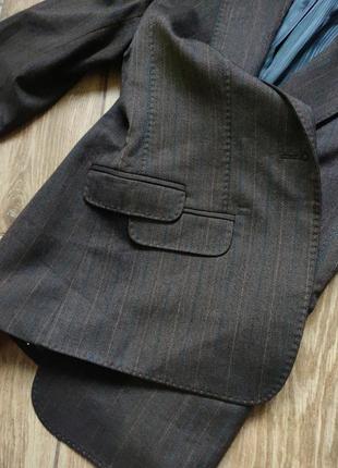 Стильный пиджак коричневого оттенка, идеальное состояние, с подкладкой, пр фигуре2 фото