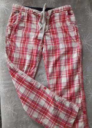 Пижамные штаны с карманами хлопок superdry