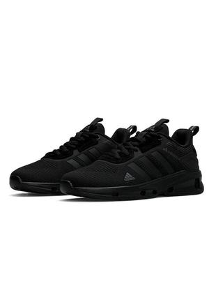 Чоловічі кросівки adidas marathon run all black4 фото