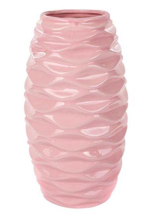 Ваза lefard 940-266 30 см розовая