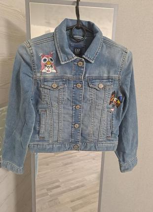 Джинсовка куртка джинсокая на 8-9 лет